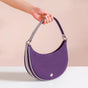 Chic Moon Shoulder Bag Purple