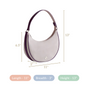 Uber Cool Moon Handbag Grey