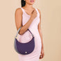 Chic Moon Shoulder Bag Purple