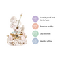 Music Box Rotating Love Decor Showpiece White