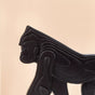 Majestic Black Gorilla Resin Showpiece