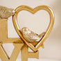 Love Birds Table Showpiece Gold