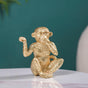 Gandhi Monkey Trio Resin Decor Showpiece Gold - Gandhi Monkey Trio, Resin Decor Showpiece, Gold Monkey Trio, Unique Monkey Sculpture