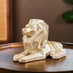 Majestic Lion Modern Decor Gold