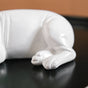 Adorable Bulldog Figurine White