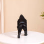 Majestic Black Gorilla Resin Showpiece