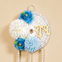 Shubh Labh Door Hanging With Faux Pearls Set Of 2