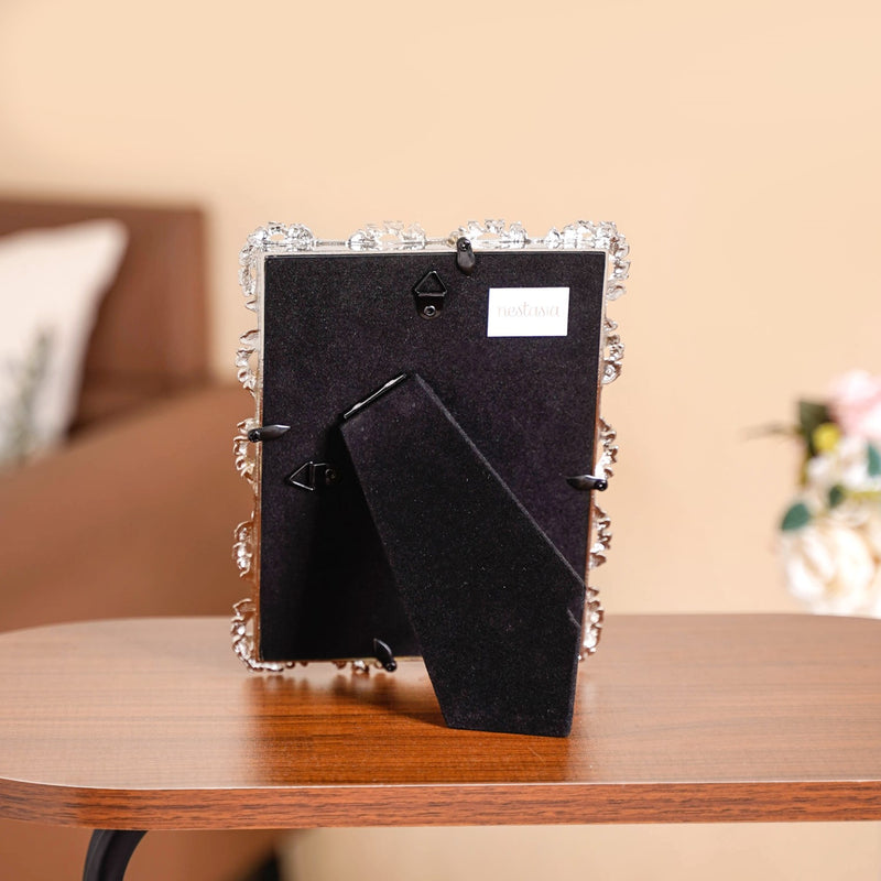 Silver Leaf Picture Frame Large 5x7"