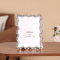 Silver Leaf Picture Frame Large 5x7"