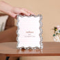 Silver Leaf Picture Frame Large 5x7"