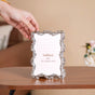 Silver Leaf Picture Frame Small 4x6"