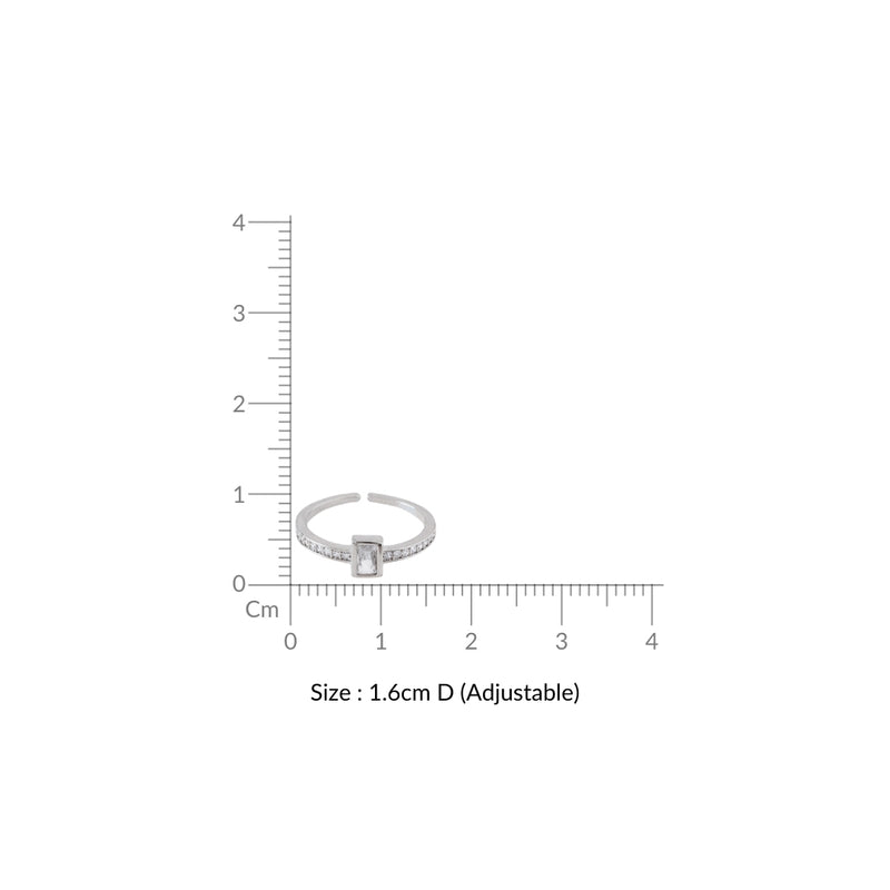 Silver Radiance Ring