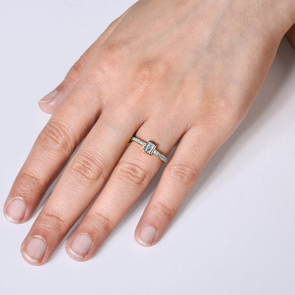 Silver Radiance Ring