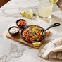 Matte Black Sizzler Pan Dip Bowl Tray Set Of 4