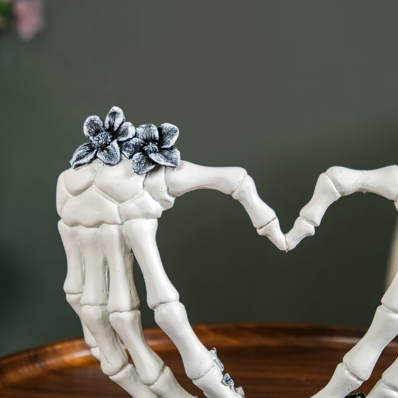 Skeleton Love Hands Decor Showpiece