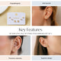 A Sky Full Of Stars Stud Earrings Set Of 3