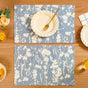 Slate Blue Cotton Placemat Set Of 6