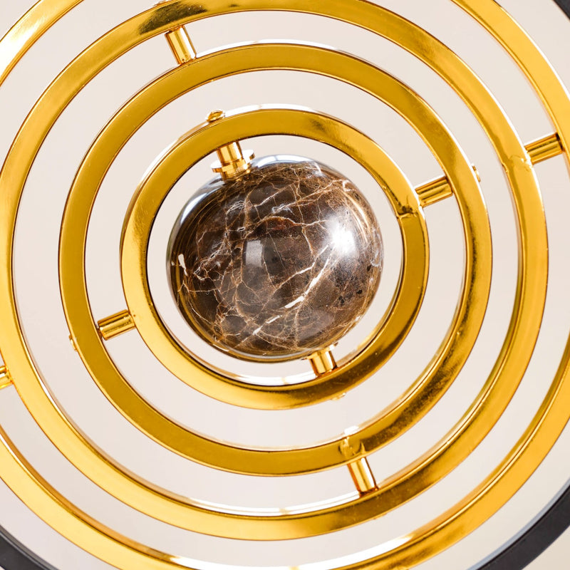 Metal Armillary Sphere Decor Showpiece
