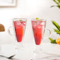 Set Of 2 Tall Double Wall Glass With Handle 250ml