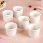 White Baking Ceramic Ramekin Set Of 6