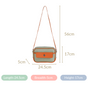 La Fusion Sling Bag For Women Sage Green Tan