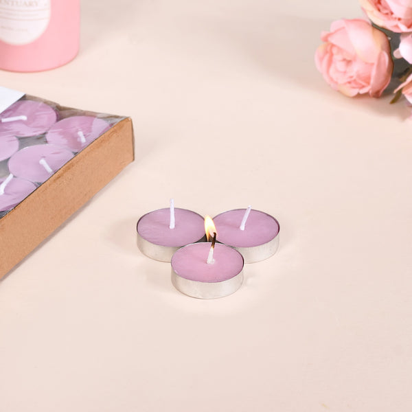 Tealight Candles Set Of 50 Lavender