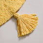 Smiley Sunshine Cotton Anti Slip Round Floor Mat 73cm