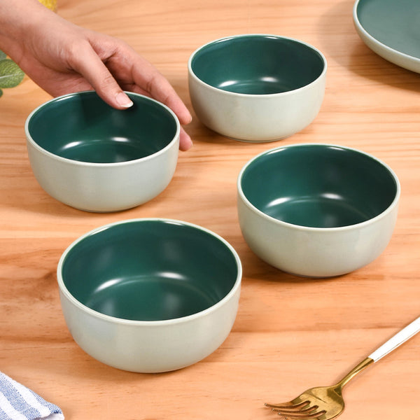 Zoella Green Snack Bowls Set Of 4 250ml