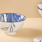 Contemporary Snack Bowls Set Of 4 300ml - Serving bowls, ceramic serving bowls, serving bowls set, white ceramic bowls