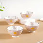 Dandelion Snack Bowls Set Of 4 300ml - Snack bowls, ceramic bowls, icecream bowls, snack bowls set, small bowls