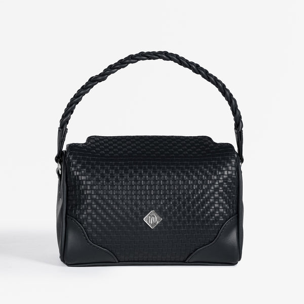 Soi Corde Black Handbag