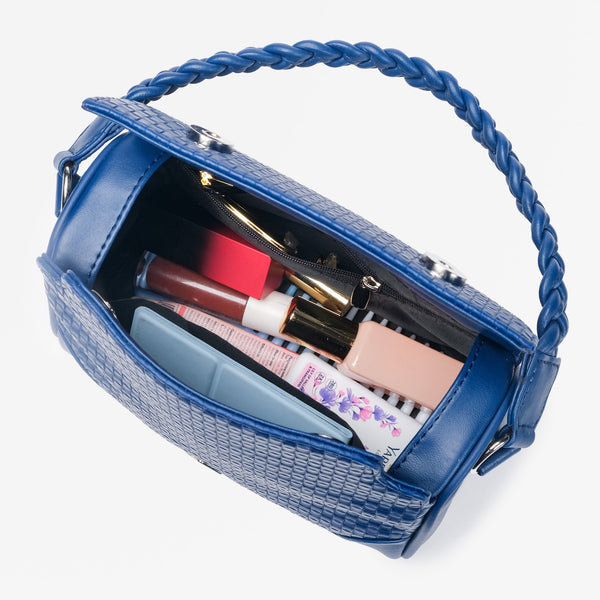 Soi Corde Blue Handbag