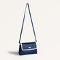 Soi Lattice Navy Blue Sling Bag