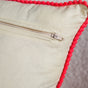 Songbird Bloom Embroidered Cushion Cover 40X40cm