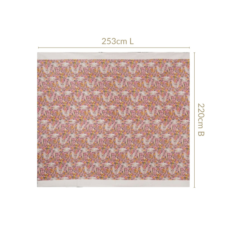 Songbird Quilted Cotton Quilted Bedcover 250x220cm