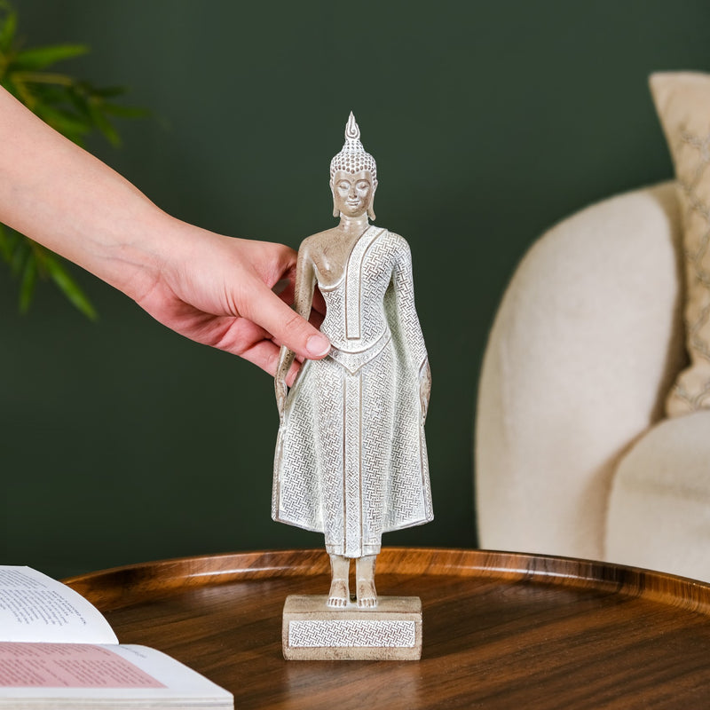 Standing Buddha Decor Statue Small