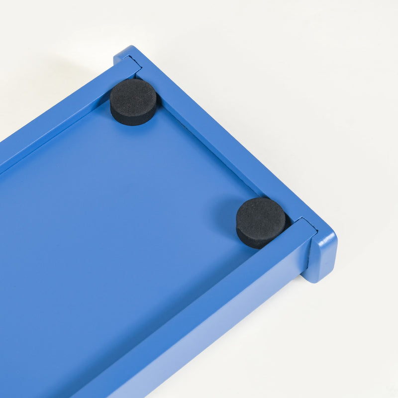 Set Of 3 Flower Field Wooden Serving Trays