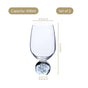 Sphere Wine Glass Set Of 2 400ml Blue