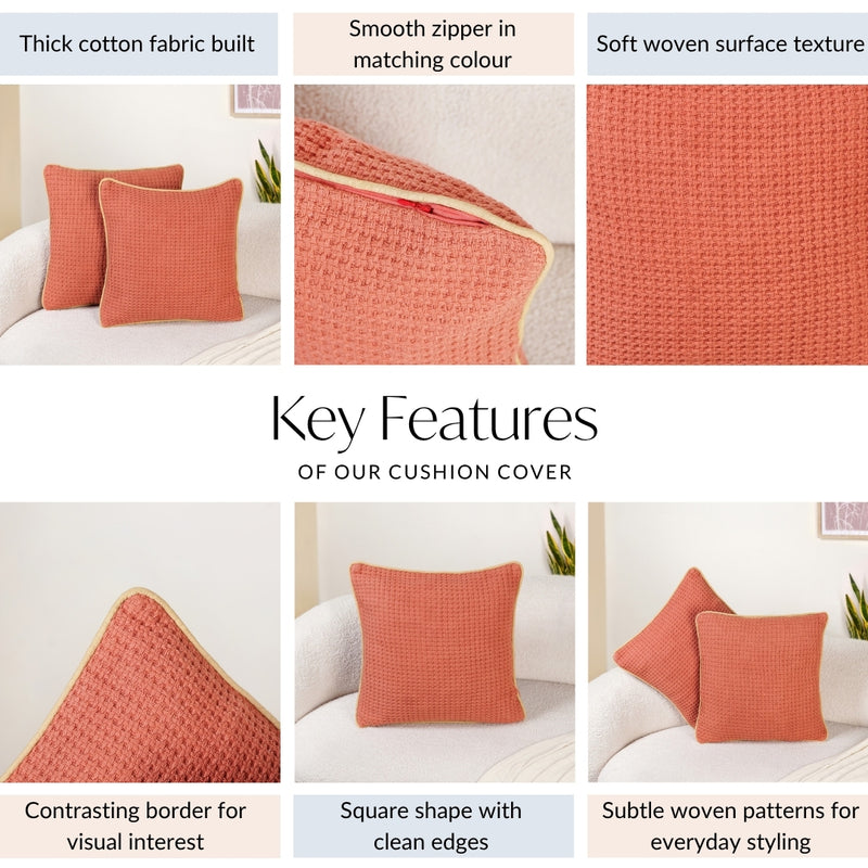 Spicy Orchid Cushion Covers Pair