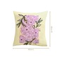 Spring Bloom Highlight Embroidered Cushion Cover 40x40cm