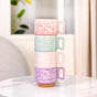 Ceramic Gaia Stackable Coffee Cup Set Of 4 250ml