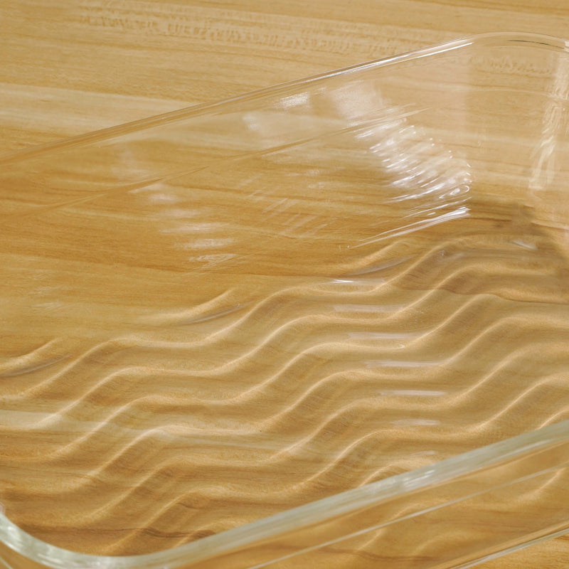 Groovo Lite Glass Food Container Set Of 4 220ml 1320ml 2500ml