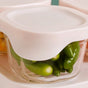 Groovo Lite Microwave Safe Glass Food Container Set Of 5 220ml 1320ml