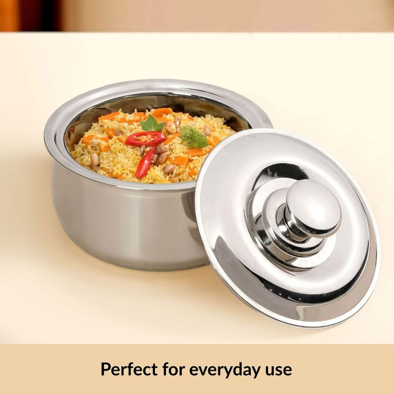 Stainless Steel Casserole 1000ml