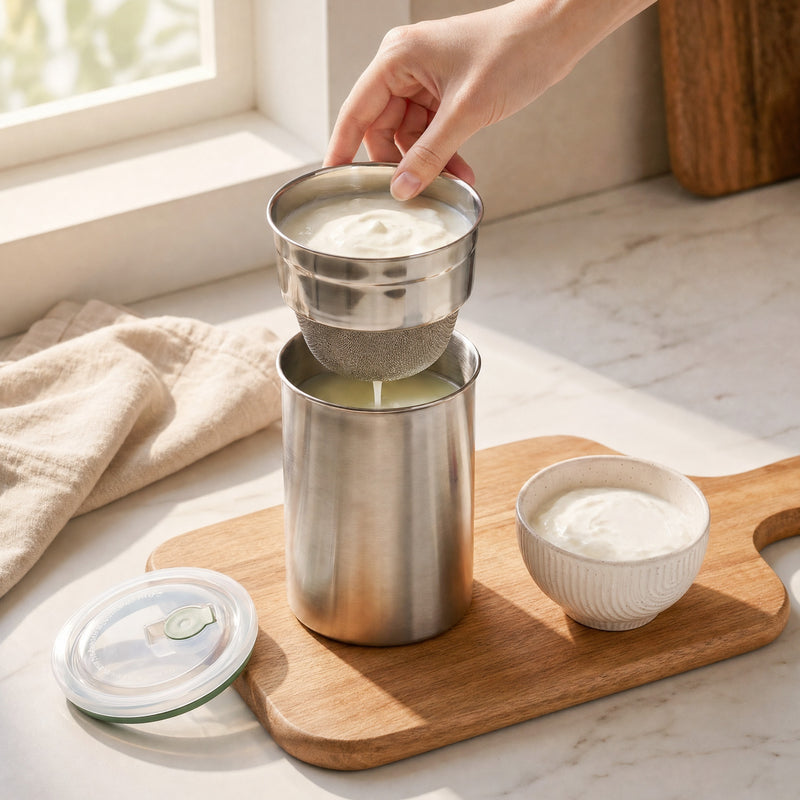Stainless Steel Curd Strainer 1000ml