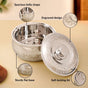 Stainless Steel Double Walled Curry Serving Casserole 3000ml