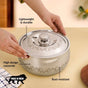 Stainless Steel Double Walled Curry Serving Casserole 3000ml