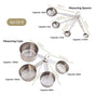 Stainless Steel Measuring Cups And Spoons Set Of 8