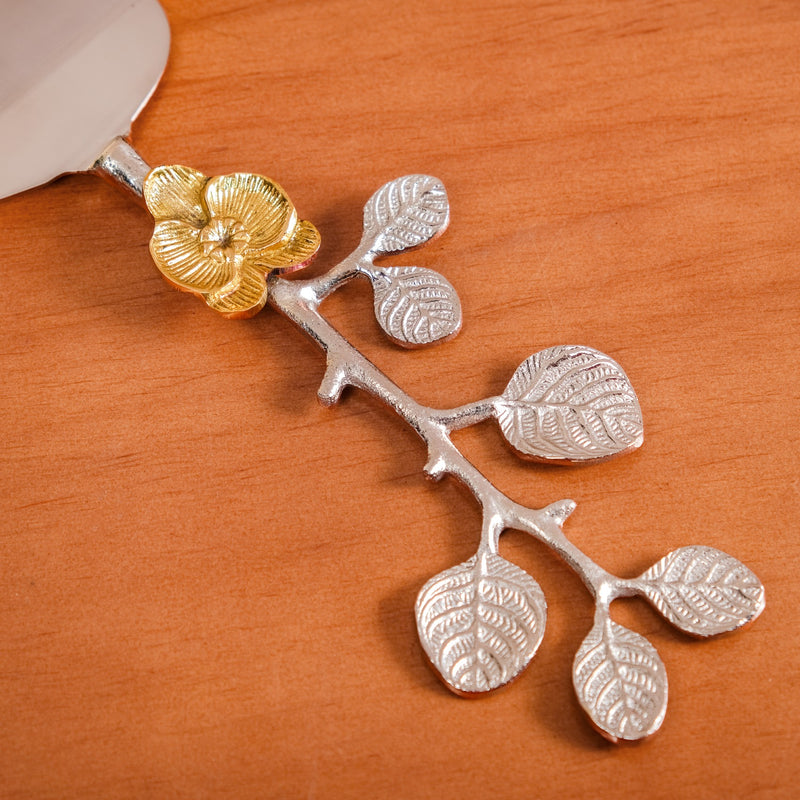 Rose Garden Cake Knife And Server Set Of 2