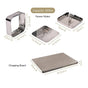 Stainless Steel Paneer Maker And Chopping Board Set Of 2